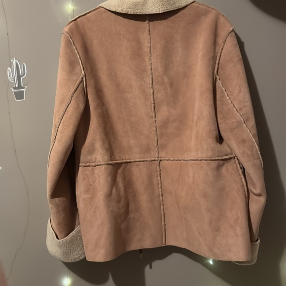 Faux shearling coat - Picture 4 of 4